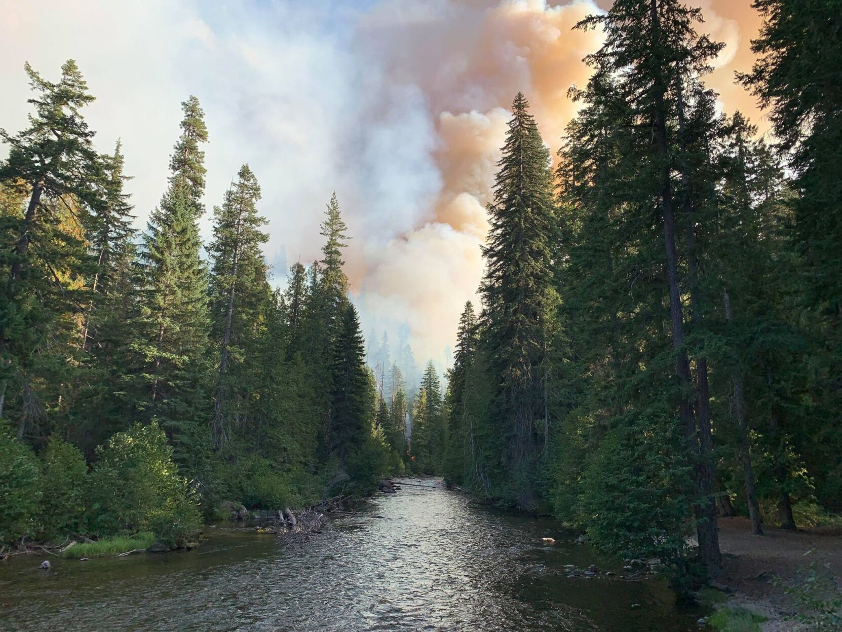 Schneider Springs Fire is Now at 86 Thousand Acres